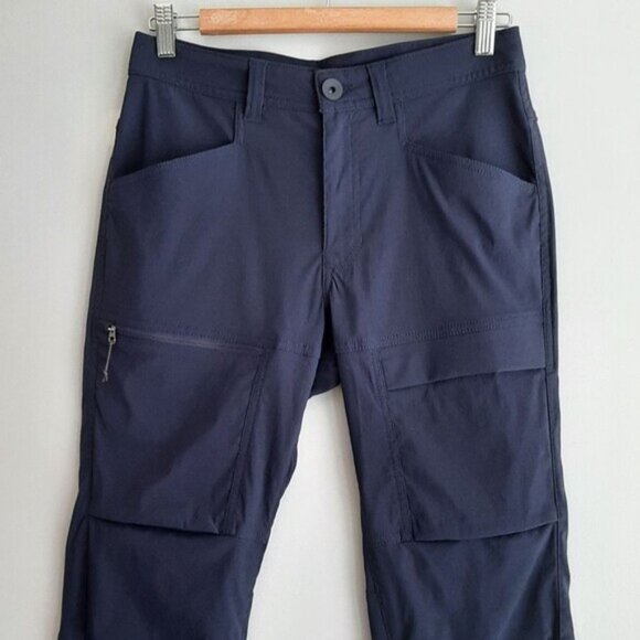 MEC Utility Hiking Cargo Pants Active Outdoor Casual Navy Blue Men's Sz 28 - Picture 2 of 12